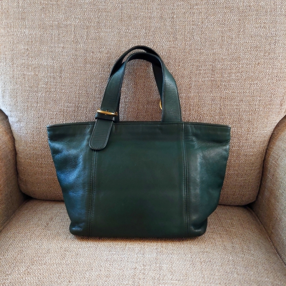 Coach Waverly Soho bag in Bottle Green - Picture 2 of 13